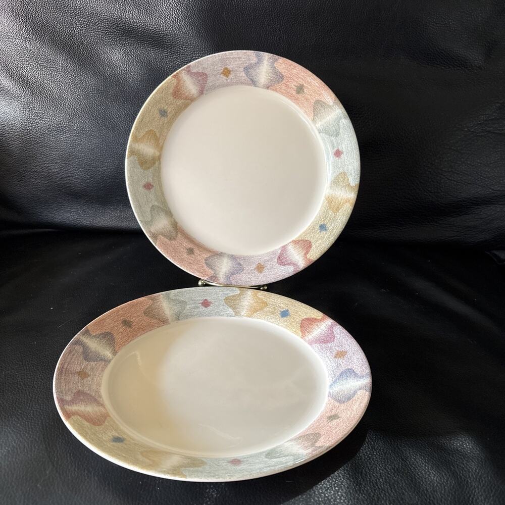 Corelle MIRAGE Sandstone Southwest DESIGN Set of 2 Dinner 10 1/4" Plates